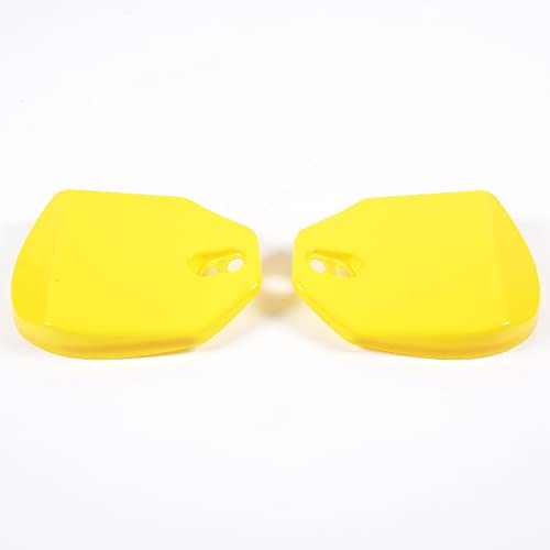 Image of TOYCIDFG Engine Bay Shock Protection Panel Cover Trim Compatible with Chevrolet C8 Corvette 2020-2023 Absorbing Tower Cover Caps (Yellow)