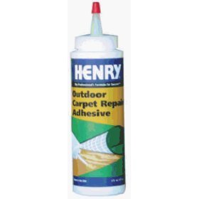 Henry W,W Outdoor Carpet Repair Adhesive, 6 oz.