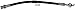 Dorman H621456 Rear Passenger Side Brake Hydraulic Hose Compatible with Select Ford / Lincoln / Mercury Models