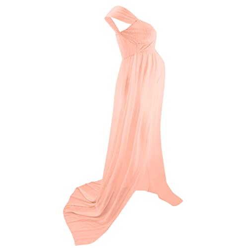 Generisch Blusa negra para mujer, tallas grandes, ropa de maternidad, vestido de maternidad, vestido de maternidad, sin mangas, de malla, sin mangas, para sesión de fotos, vestido de noche, embarazo