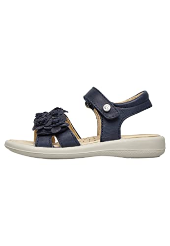 Naturino BRAHMA-Sandale mit applizierten Blüten blau 24 Cover