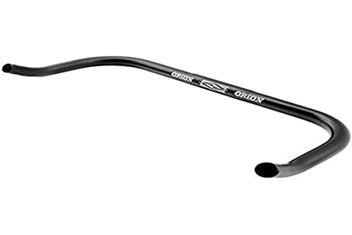 V Bike Triathlon Vélo de course SingleSpeed Fixie Guidon corne de vache en aluminium Noir 400 mm