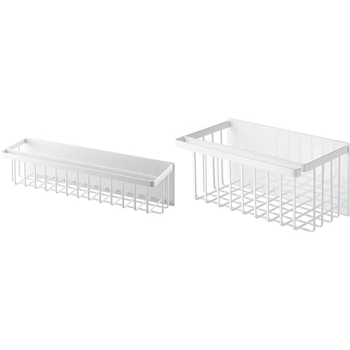 �y�Z�b�g�����z�R�����(Yamazaki) �}�O�l�b�g �o�X���[���o�X�P�b�g ���C�h �z���C�g ��W44.3×D12.3×H12cm �^���[ tower �������b�N �t�b�N�t�� ���s�X���� ����������[ 3769 + �R�����(Yamazaki) �}�O�l�b