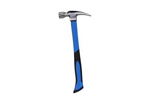 Image of Century Drill & Tool 72246 Fiberglass Hammer, 24 oz., Claw Style: Ripping