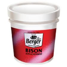 Berger Bison in White Colour With 20 Letter