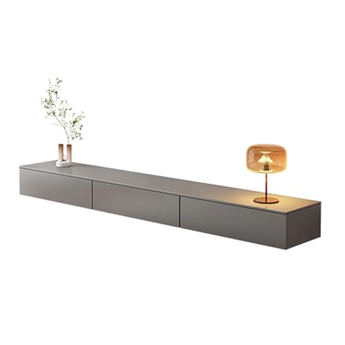 Consolas de TV de Madera para Sala de Estar, Centro de Entretenimiento para el hogar, Mesa Consola Multimedia Moderna con cajones, Mueble de TV de Pared con Espacio de Almacenamiento, soport