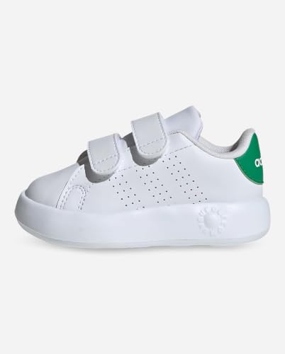 Miniatura 10 de Adidas Advantage Shoes Kids, Sneaker Unisex Bebé, Ftwr White Ftwr White Green, 23 Eu