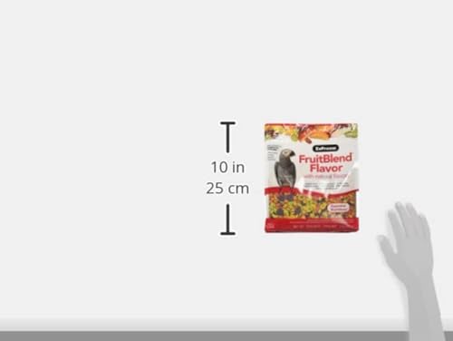 ZuPreem Fruitblend Flavor With Natural Flavors Avian Diets Medium & Adult Large Bird Food Pellet - 907 Gm