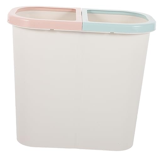 Basurero de Cocina Blanco Pequeño Alipis con Compartimentos