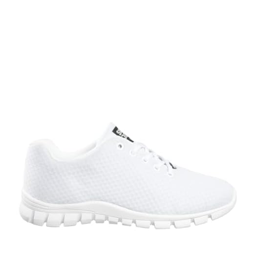 SAFETY JOGGER Leichte Arbeitsschuhe Kassie Weiß EU 41, rutschfeste Sicherheitsschuhe für Herren und Damen, ideal für Pflege, Krankenhaus, Gastronomie und Reinigung