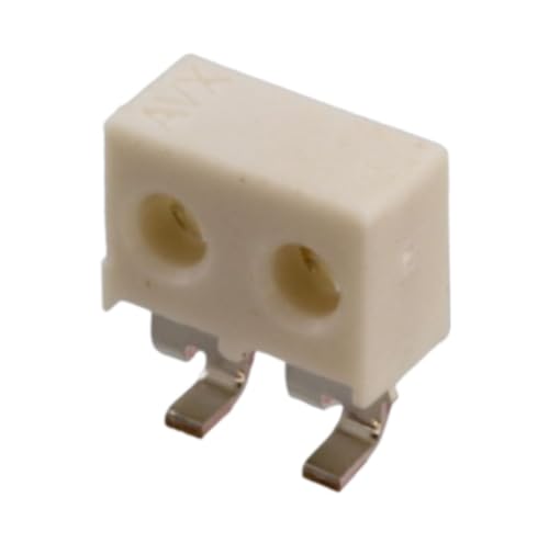 Pack of 3 009175002702996 Individual Wires Connector White IDC 2 Position 26 AWG Surface Mount, Right Angle