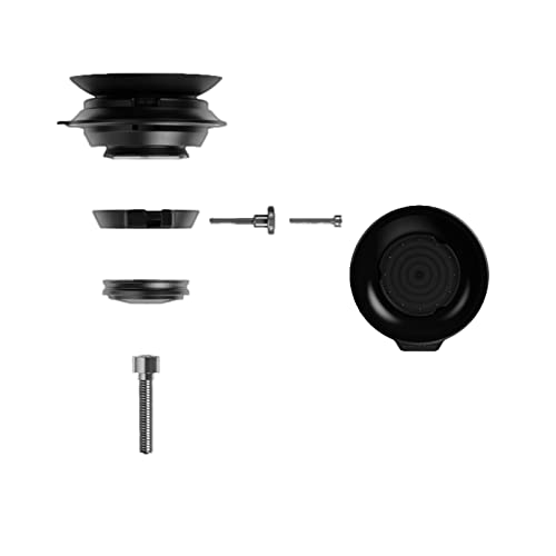 Fidlock Vb-0001b (Noir) Capuchon Vacuum Adulte Unisexe, Casquette Ahead Base, Passend fĂĽr 1 1/8 Zoll Gabelschaft