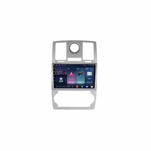 Radio de coche 2 DIN para Chrysler 300 2004-2011 con GPS, pantalla táctil y Bluetooth