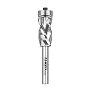 ZahyoX Monster Compression Flush Trim Router Bit with Bottom Bearing, 1/2 Cutting Dia, 1/4 Shank, 1 Cutting Length, 2-5/8 Overall Length