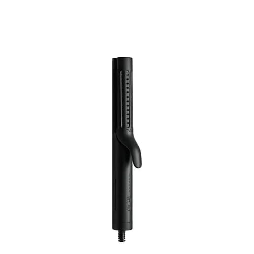 2 en 1 NYSDM - Plancha de pelo antiquemaduras iónicas negativas de 1,25 pulgadas, 5 temperaturas y doble tensión