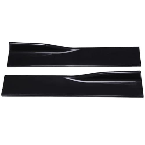Faldones laterales universales de 2m para parachoques de coche kit de 6 unidades 6