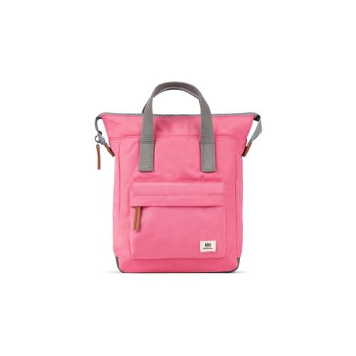 Image of ORI LONDON Small Tote Bag Backpack - Nylon Tote Backpack for Women & Men with Wide Mouth, Chunky Zippers, Multiple Pockets, Adjustable Straps - The Bantry, Baroque Backpack, 12.6x9x4