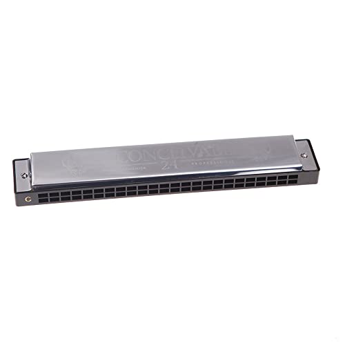 SHUIYUE Tremolo Harmonica Orgue à Bouche 24 Trous Double avec 48 anches clé d’Instrument à Vent de Reed Gratuit C avec… - Les Beatles, Paul McCartney, John Lennon, RIngo Starr, George Harrison SHUIYUE Tremolo Harmonica Orgue à Bouche 24 Trous Double avec 48 anches clé d'Instrument à Vent de Reed Gratuit C avec… – Image 5