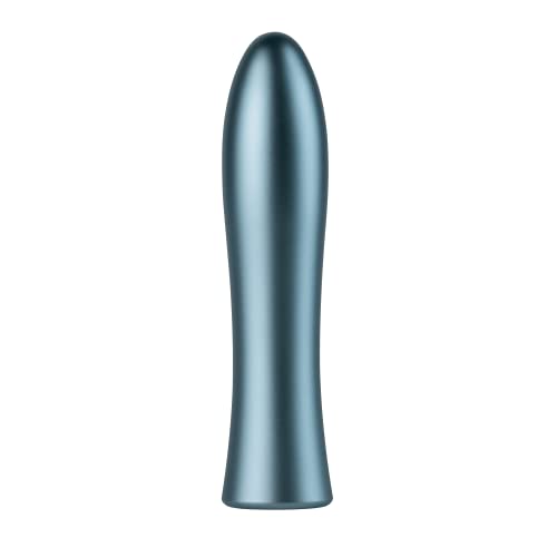 Vibromasseur Bullet Femme Funn Bougie pour femme – Jouet adulte luxueux en aluminium anodisé pour jouer avec la température, 20 modes puissants et boîtier de chargement magnétique USB – Sextoys