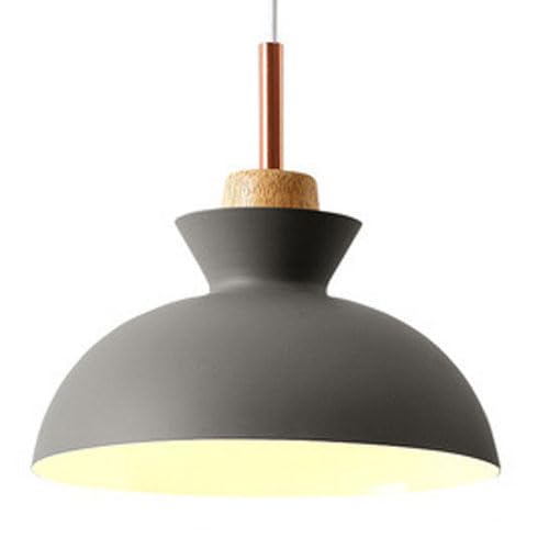 Lustre en métal nordique pour cuisine et balcon à tête unique