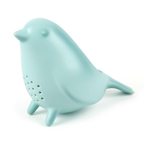 Genuine Fred BLUE BIRD Ceramic Colander, Charming, Unique Design, Berry Colander, Fun Kitchen Gadget