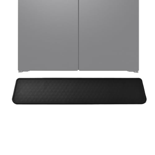 Tapis pour Réfrigérateur - Protège-Débordement en Silicone pour Lave-Linge | Protecteur de Sol Imperméable Antidérapant Lavable pour Cuisine Placard Plan...