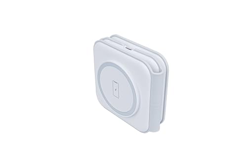 Image of TEKNE 3 in 1 Wireless Charger for Phone, Smartwatch & Wireless Earbuds - Magnetic Foldable Travel Charging Station, Fast Wireless Charging Dock, Portable Compact Design