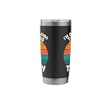I'm Only Talking to Jesus Today Funny Christian Cat Stainless Steel Insulated Tumbler