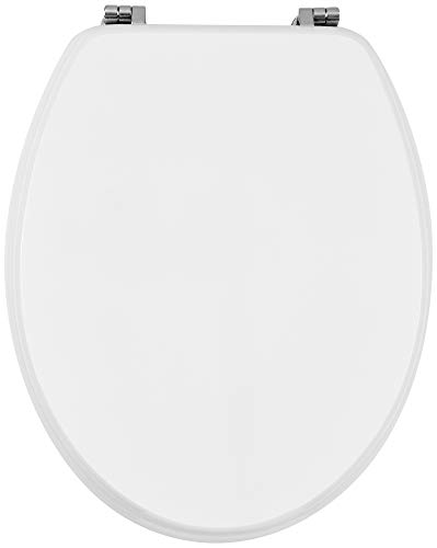 Preisvergleich Produktbild WC Deckel Absenkautomatik Soft Close SANWOOD GRENADA weiß