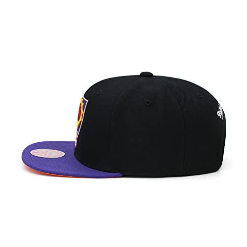 Mitchell & Ness Phoenix Suns 2-Tone Classic HWC Snapback Hat Adjustable Cap - Purple/Black