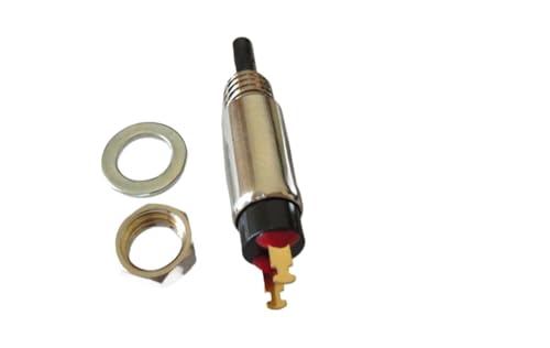 1PC 8732S1HZBE push button switch 2-pin gold pin round hole diameter 8mm