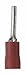 Panduit PV18-P47-MY-Inch Pin Terminal, 22 - 18 AWG, Vinyl Insulated, .49-Inch Pin Length (1,000-Pack)