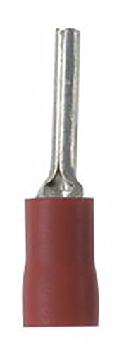 Panduit PV18-P47-MY-Inch Pin Terminal, 22 - 18 AWG, Vinyl Insulated, .49-Inch Pin Length (1,000-Pack)
