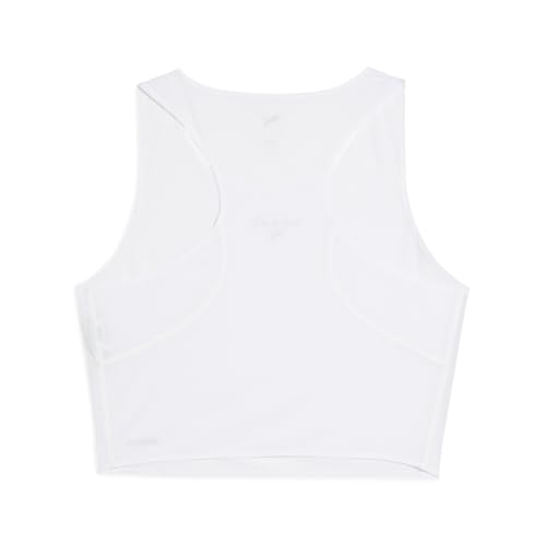 PUMA Womens Hyrox Ultraspun Crew Neck Crop Tank Casual - White2