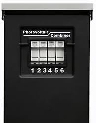 Midnite Solar MNPV6 Combiner, accommodates six 150VDC breakers or 4 600VDC fuse holders by SoldonSUN