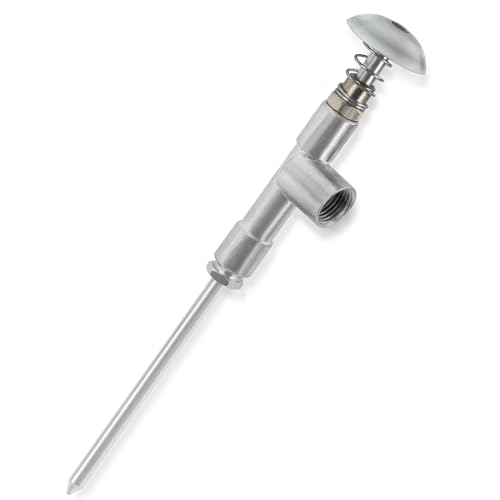 CyclingDeal Mini Grease Gun with Precision Dispensing Extra Long Nozzle - Bicycle Lubricant Bicycle Grease Applicator - Bike Grease Gun Small Grease Gun - Perfect to Lubricate Tools Bearings Cables