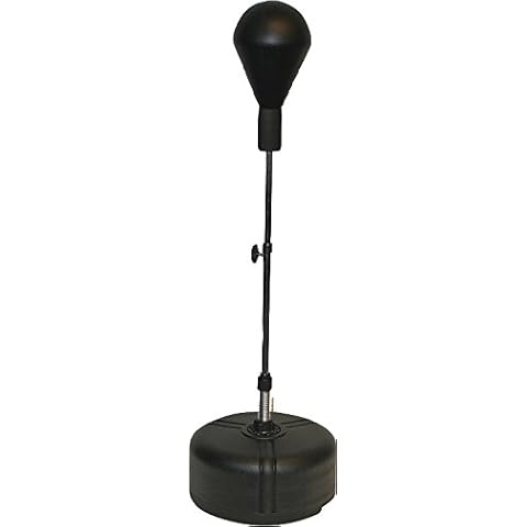 Sport-Thieme Punching Ball mit Fuß | Stehender Speedball Boxtraining | Höhenverstellbar für das Hometraining | Schlagbirne mit Ständer | Markenqualität Cover