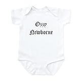 CafePress Infant Creeper Ozzy Newborne Cute Infant Bodysuit Baby Romper Cloud White