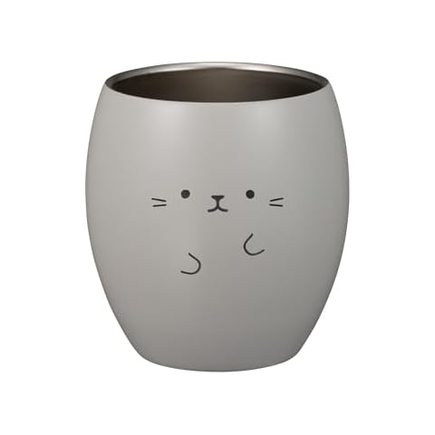 シービージャパン(CB JAPAN) CBJAPAN ANIBALL Stainless Steel Tumbler, Vacuum Insulated, 2 Layer Structure, 9.5 fl oz (280 ml), Cat Cover