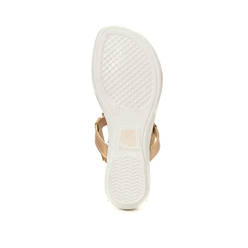 Image of Khadim's Adrianna Flat Platform Slingback Sandal for Girls (4.5-12 yrs)