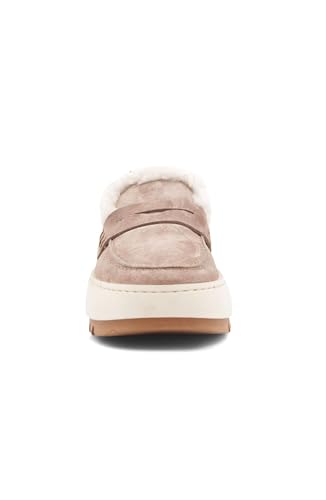 Aquatalia Women's Amelia Brandy/Ecru Suede — view 2