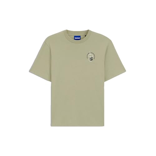 Hugo Nurobos T-Shirt Homme haut de gamme - Coupe parfaite et matières nobles