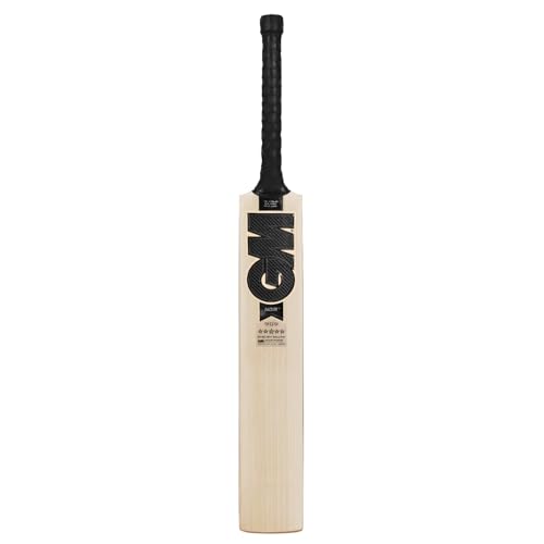GM Noir 909 English Willow Professional Cricket Bat for Men and Boys | Free Cover | Ready to Play | Lightweight | Size-3| Deal