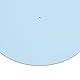 Schallplatten Rutschmatte, Plattenspieler Matten, Schallplatten Acryl Matte, Plattenspieler Rutschmatte für 12 Zoll Vintage Plattenspieler. (hellblau)