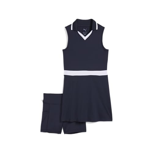 Recopilación de Ropa de Golf para Niña Top 10. 40 pumagolf Puma - Vestido de Golf para niña, Marino Profundo, Medium