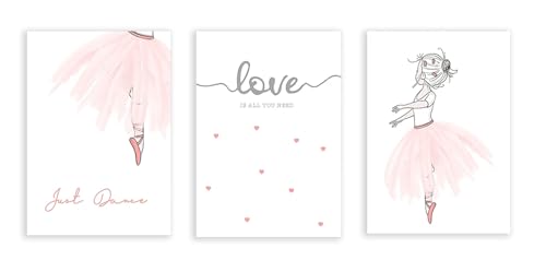 Peinture sur toile ballerine pour accompagner les doux rêves de votre bébé