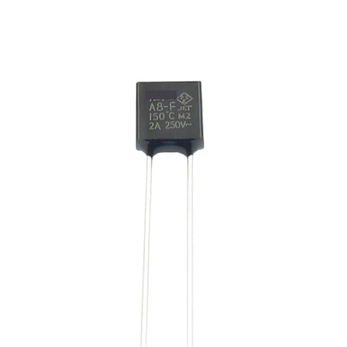 Fusible thermique coupure 150C A8-F 2A carré pour interrupteur