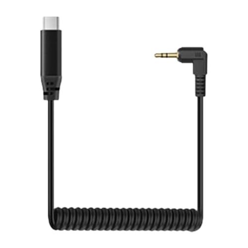 XAGMODSHN Rechtwinkliger 3 5-mm Stecker Auf USB C Stecker Kabel HiFi Tonübertragung Für Smartphones Tablets Laptops Gewickelter/gerader L Förmiger Zu USB C Adapter