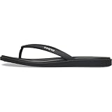 Crocs Damskie klapki z okrągłym noskiem Miami, czarne, 41 EU
