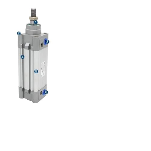 Vérin DNC-40-150-PPV-A double acting pneumatic cylinder robuste - 3
